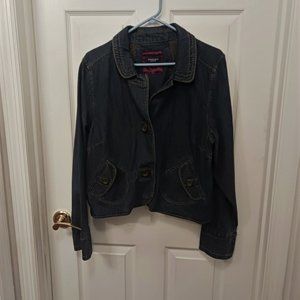 Vintage Sonoma Cropped Jean Jacket New 100% Cotton Size XL